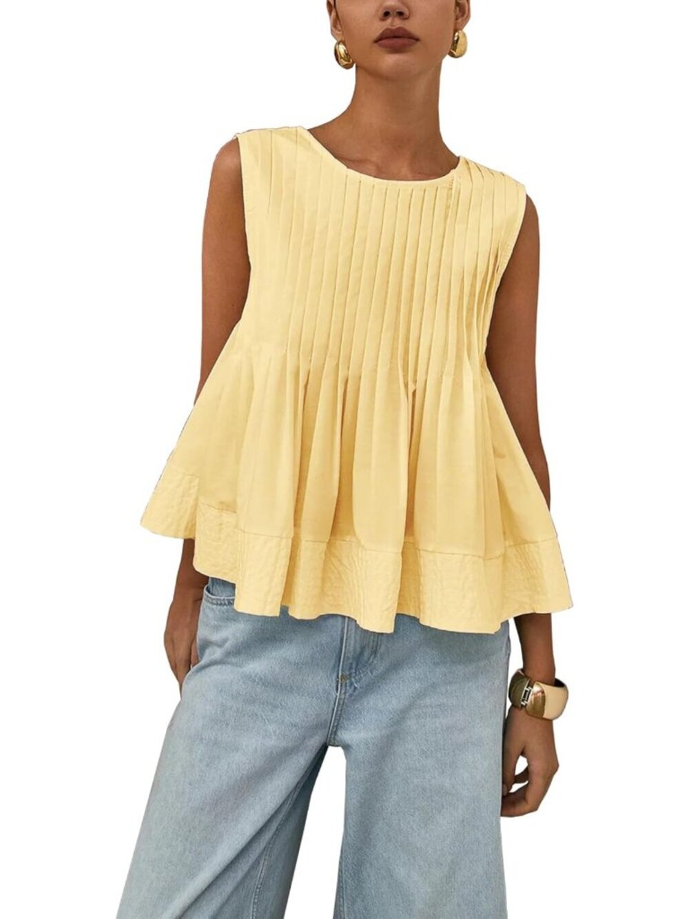 Cute Women's Peplum Babydoll Top | Stylish Blouse for Casual & Dressy Looks